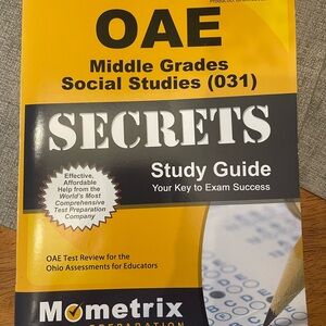OAE Middle Grades Social Studies Study Guide Book